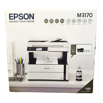 EPSON M3170 傳真多功能印表機 全新品《黑白原廠連續供墨》｜領券最高折$220