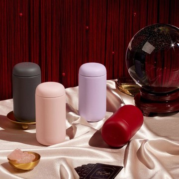 CARTER MOVE MUG 卡特隨行真空陶瓷保溫杯（473ml／9色）-瘦版車用 限量款｜紅絲絨