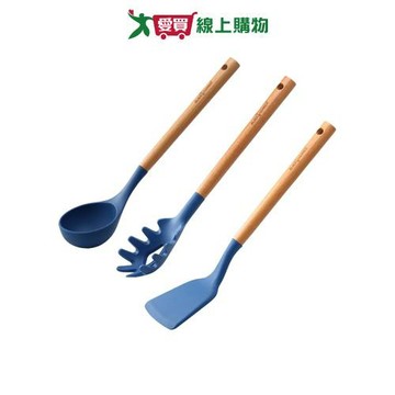 BLACK HAMMER 耐熱櫸木-矽膠鏟/湯勺/麵勺 勺子 鏟子【愛買】