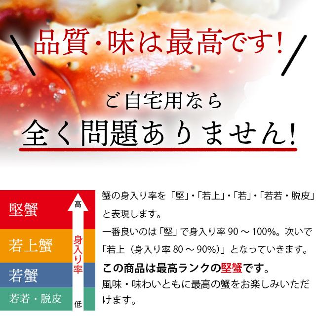 お歳暮 カニ ギフト 数量限定 送料無料 北海道産(オホーツク海)ちょっと訳有り タラバ蟹姿(堅蟹・2.8kg前後)   タラバガニ たらばがに タラバ 蟹 かに 訳あり