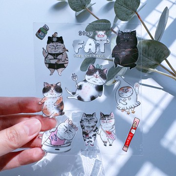 蛋定人生 水晶轉印貼紙 #2-1