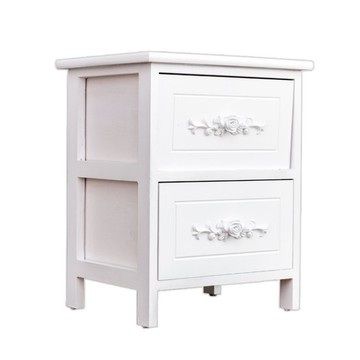 【Y HOUSE】歐式兩層抽屜櫃 置物櫃 木質抽屜櫃 木質置物櫃