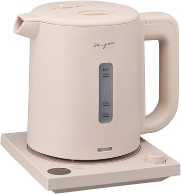 ON℃ZONE Hot water special electric kettle pink beige EKZ-102MSP