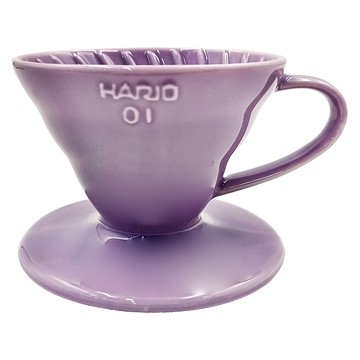 HARIO 好璃奧 V60 01彩虹磁石濾杯  VDC-01-PUH-EX 薰衣草紫  240ml  1個