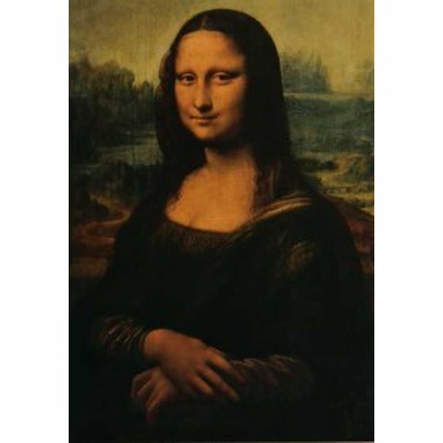 ポストカード アート ダ・ヴィンチ「モナ・リザ」150×105mm メッセージカード 郵便はがき コレクション