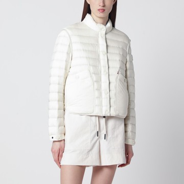 Madulains packable down jacket ivory white