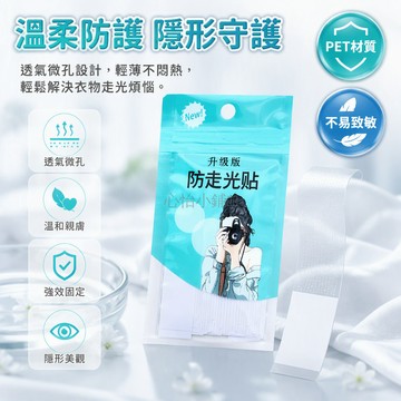 台灣出貨 透明隱形防走光貼 雙面膠固定領口 背心吊帶專用 捲裝設計 36片裝 適用V領裙子 日常辦公社交 防止意外敞開
