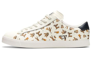 ONITSUKA TIGER LAWNSHIP 3.0 LOW TOP SNEAKERS WHITE
