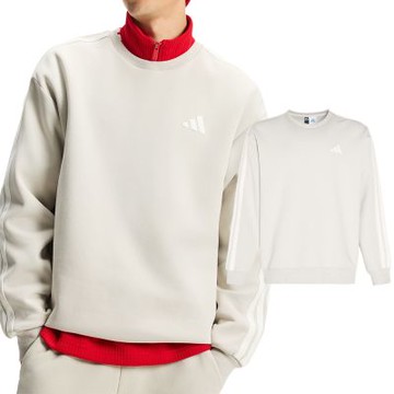 Adidas ST 3ST SWT 男款 灰色 運動 休閒 上衣 大學T 長袖 KR2515