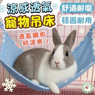 噗啾草坊🐹天竺鼠消暑涼爽透氣安全扣環吊床 天竺鼠 兔子 蜜袋鼯 刺蝟 等小寵物適用 現貨供應
