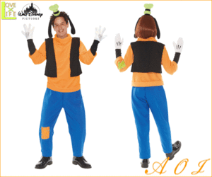 メンズ ディズニーキャラクター グーフィー Goofy コスチューム 衣装 イベント 仮装 ディズニー かわいい 通販 Lineポイント最大1 0 Get Lineショッピング