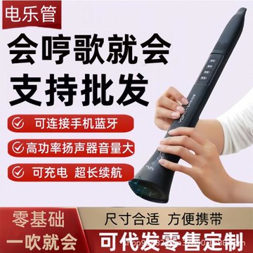 新型電樂管樂器自帶藍牙會唱歌就會的電樂管大音量揚聲器演奏