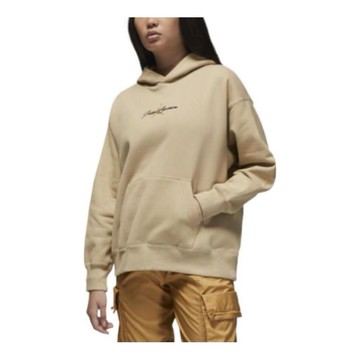 (WMNS) Air Jordan Paris Collective Hooded Pullover 'Beige'