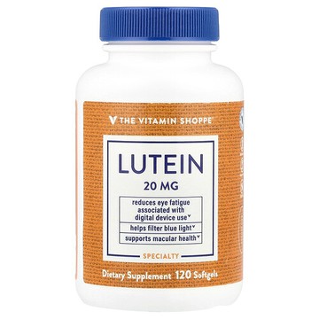 The Vitamin Shoppe, 葉黃素，20 毫克，120 粒軟膠囊