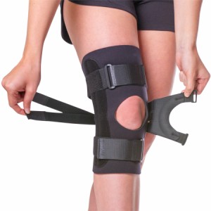 BraceAbility J Patella Knee Brace Lateral Patellar Stabilizer with Medial and J-Lat Support Straps for Dislocation Subluxa