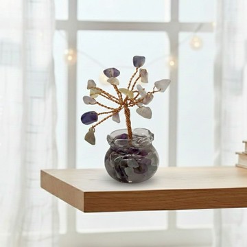 【埕米峰x御華生】月老水晶樹-七彩螢石