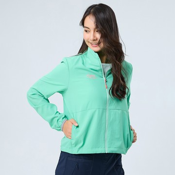【網路專屬款】女款透氣外套(A8GA2207W薄荷綠/防曬/輕量/休閒/通勤)