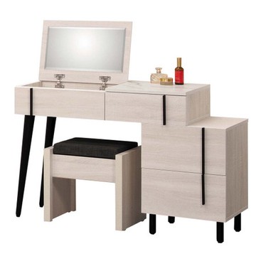 安卡拉3尺伸縮掀鏡台（含椅）