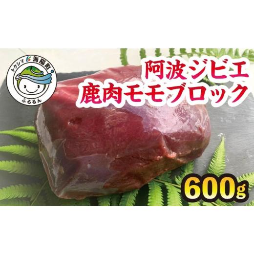 ふるさと納税 徳島県 海陽町 鹿肉モモブロック 約600g ジビエ 鹿肉 モモ ブロック 約600g 肉 鹿 しか シカ BBQ バーベキュー 焼肉