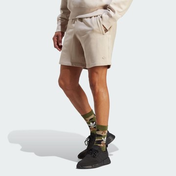 adidas 短褲 男款 運動褲 三葉草 國際碼 P ESS SHORT FT 奶油 IM2120(L4701)