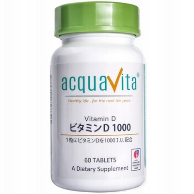 acquavita アクアヴィータ ビタミンD1000 60粒