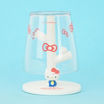 日本 Hashy - 樹枝造型杯架/漱口杯組-兒童用-Hello kitty (杯子Φ5.8x5.8cm)