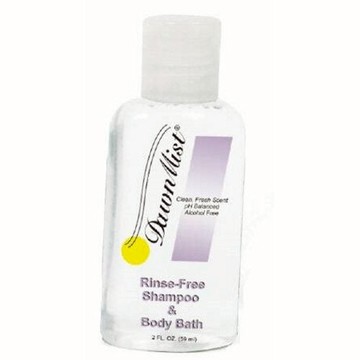 Rinse-Free Shampoo and Body Wash DawnMist  4 oz. Flip Top Bottle Scented 1 Each by Donovan