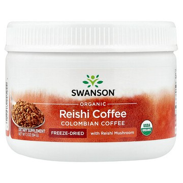 Swanson, 有機靈芝咖啡，哥倫比亞，3 盎司（84 克）