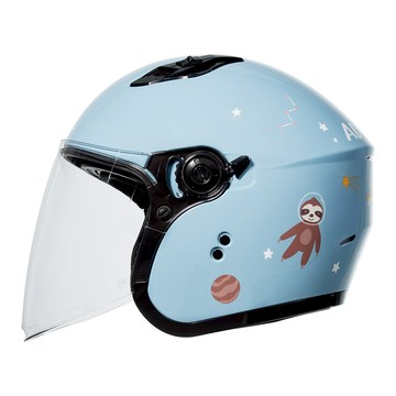 SOL SO-12 夢想家_亞麻藍 開放式安全帽