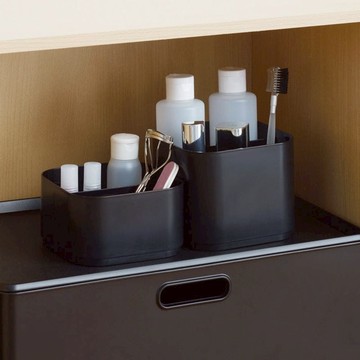 INBOX日製小物收納盒二件組(S+M)-多色可選 紳士白