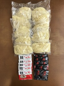 本格生ラーメン2種（とんこつ、しょうゆ）満腹セット（麺130g×10食、とんこつスープ×5袋、しょうゆスープ×5袋）