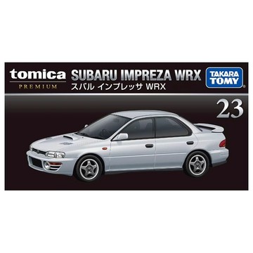 【小不點】PRM 23 速霸陸 Subaru Impreza WRX PREMIUM 黑盒 TOMICA TAKARA