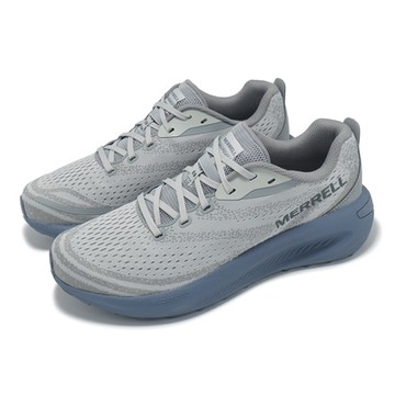 Merrell 越野跑鞋 Morphlite 男鞋 灰 藍 緩衝 輕量 戶外 運動鞋 ML068393