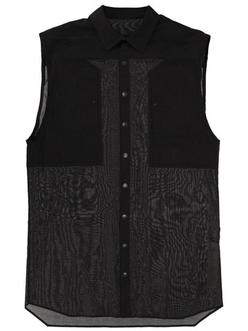 rick owens sleeveless shirt "jumbo sl"