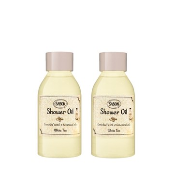 SABON White Tea 白茶沐浴油 100ml 二入組