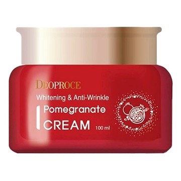DEOPROCE 迪普詩 紅石榴嫩白保濕精華霜 Whitening & Anti-Wrinkle Pomegranate Cream  100ml  1瓶