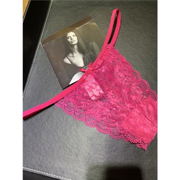 性感情 趣露骨細帶透明蕾絲丁字三角白色可愛黑色紅火辣熱情低腰1