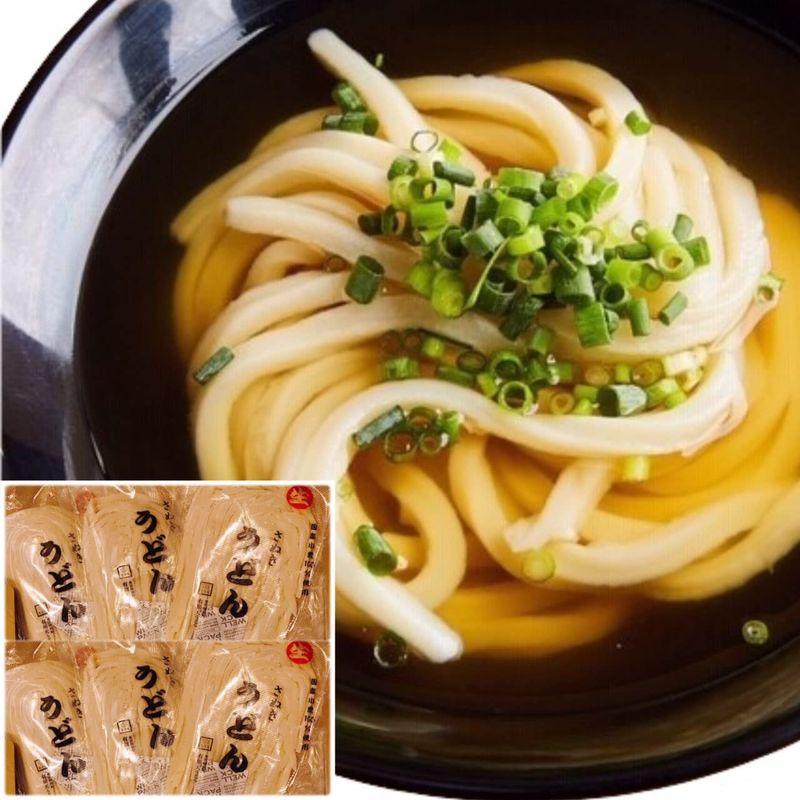 有頂天うどん 讃岐うどん 生うどん 極太麺 国産小麦100％使用 自家製麺 400ｇ×6袋 大容量