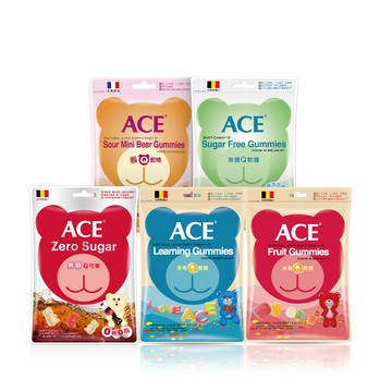 【蝦皮直營】ACE 水果軟糖/字母軟糖/酸熊軟糖/無糖軟糖/可樂軟糖 44~48g隨手包