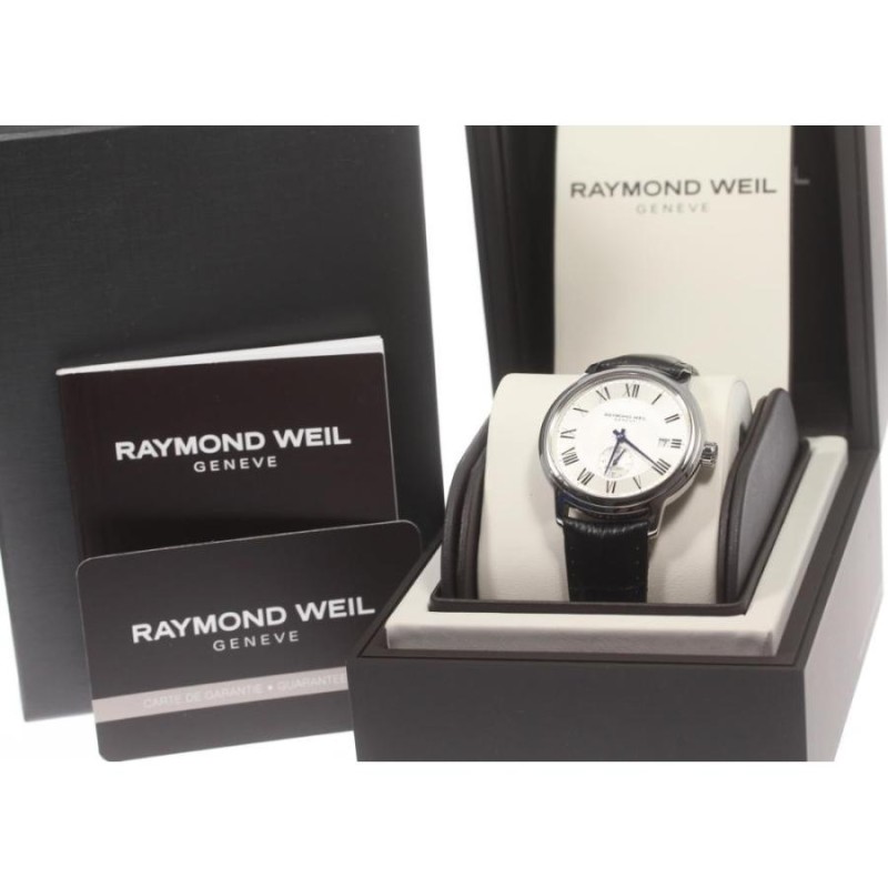 美品☆箱・保【RAYMOND WEIL】レイモンドウィル スモールセコンド 2238-STC-00659 自動巻き メンズ | LINEショッピング