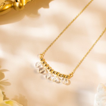 水晶項鍊【半弧定律】七種水晶可選