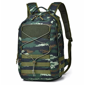迷彩戰術背包戶外雙肩包耐磨登山包勞保越野露營旅行運動戰術背包鑫弘-戶外運動