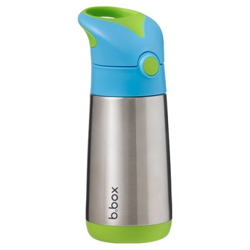 b.box 不鏽鋼吸管保冷杯  海洋藍  350ml  1個