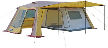 (免運) 日本 CAPTAIN STAG 鹿牌 2室帳篷 UA-1001 一室一廳 帳棚 客廳帳 家庭 6人帳 露營 日本代購