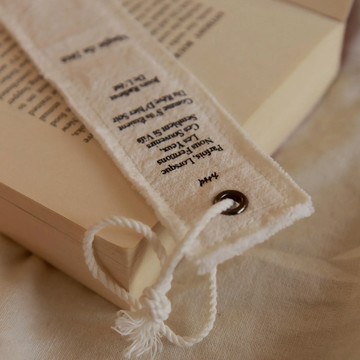 韓國 HÔTEL827 夏日魔法 長形布書籤