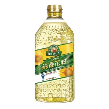 [箱購] 得意的一天100％葵花油2.4Lx 6Bottle瓶/箱