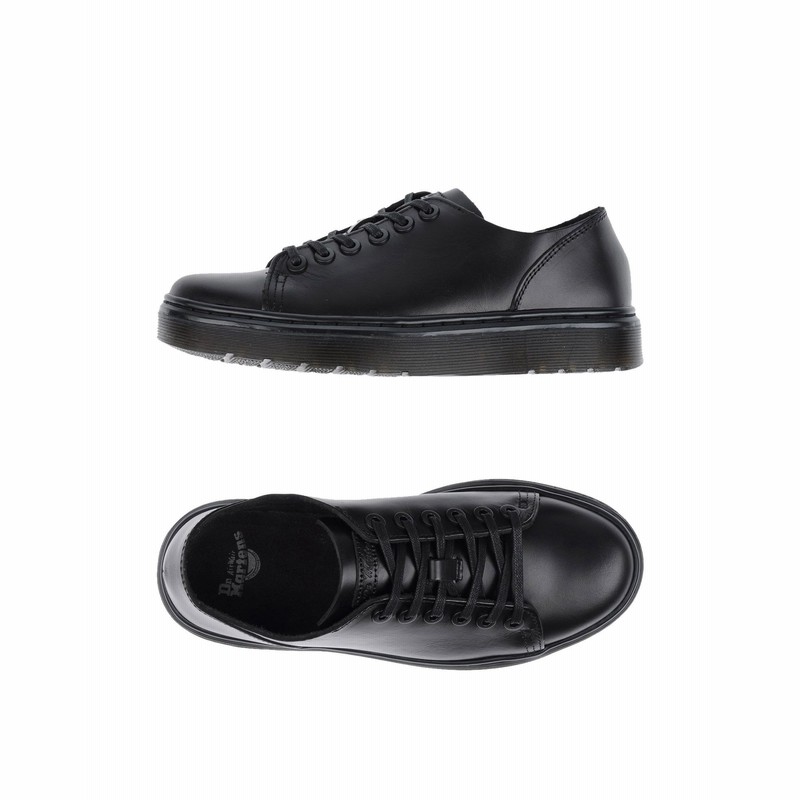 ドクターマーチン Dr Martens スニーカー テニスシューズ ローカット ブラック 6 革 スニーカー テニスシューズ ローカット