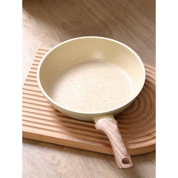 麥飯石不沾平底鍋煤氣灶用電磁爐專用小鍋小煎鍋不粘鍋炒菜小炒鍋