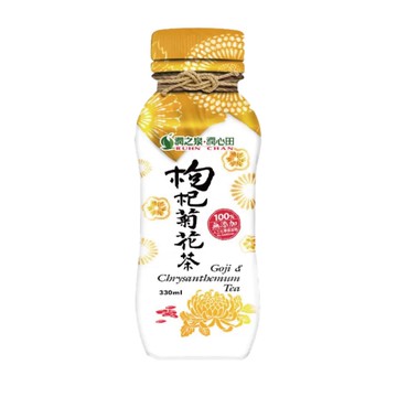 潤之泉 潤心田 枸杞菊花茶(330ml/瓶)【杏一】