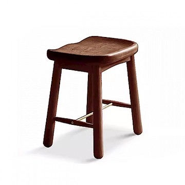 源氏木語橡木胡桃色化妝椅 H00D66 (H014366535)